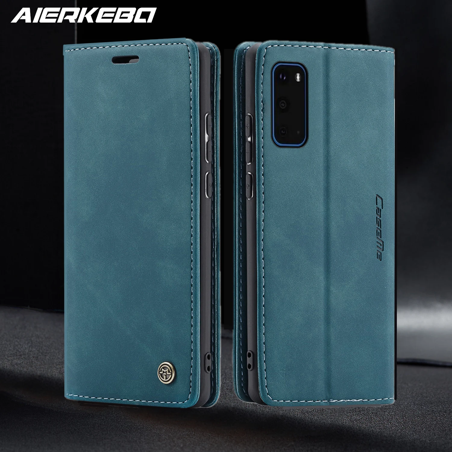 Etui For Samsung Galaxy S20 Plus Ultra Magnetic Flip Leather Case for S20Plus S20Ultra Slot Card Wallet Stand Cover Capa | Мобильные