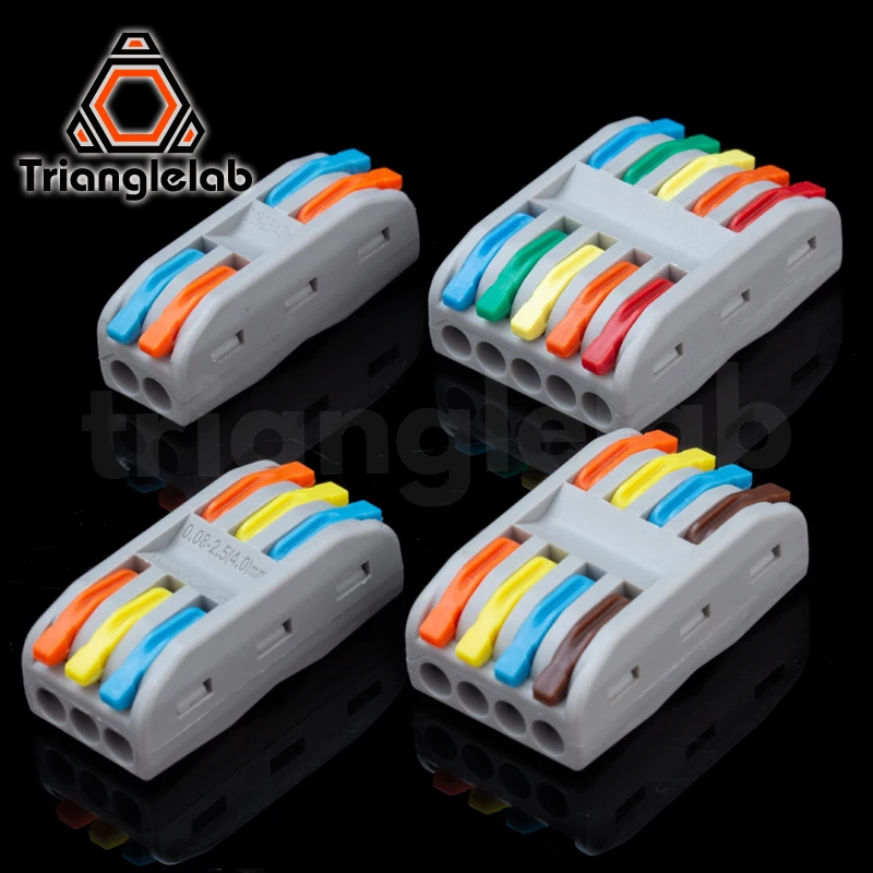 

Trianglelab Mini Fast Wire Cable Connectors High Quality Cable Plug Line Connector Heater Thermistor MOTOR Line Extension