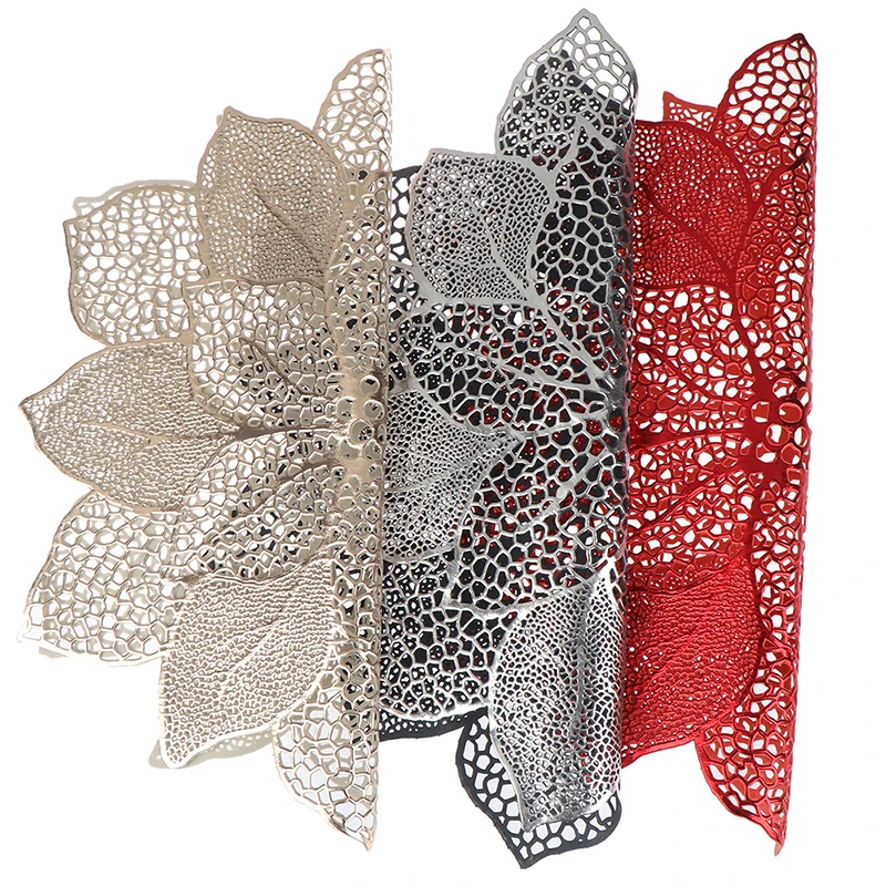 Lot De 6 Napperons Artisanaux En Contreplaqué, Forme Rectangulaire Avec Motif Poisson – Style Shabby Chic Déco Cuisine