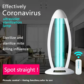 

EU US UKType Universal Efficient Desktop UV sterilization lamp Switch Three Timing Remote Control for Family school kindergarten