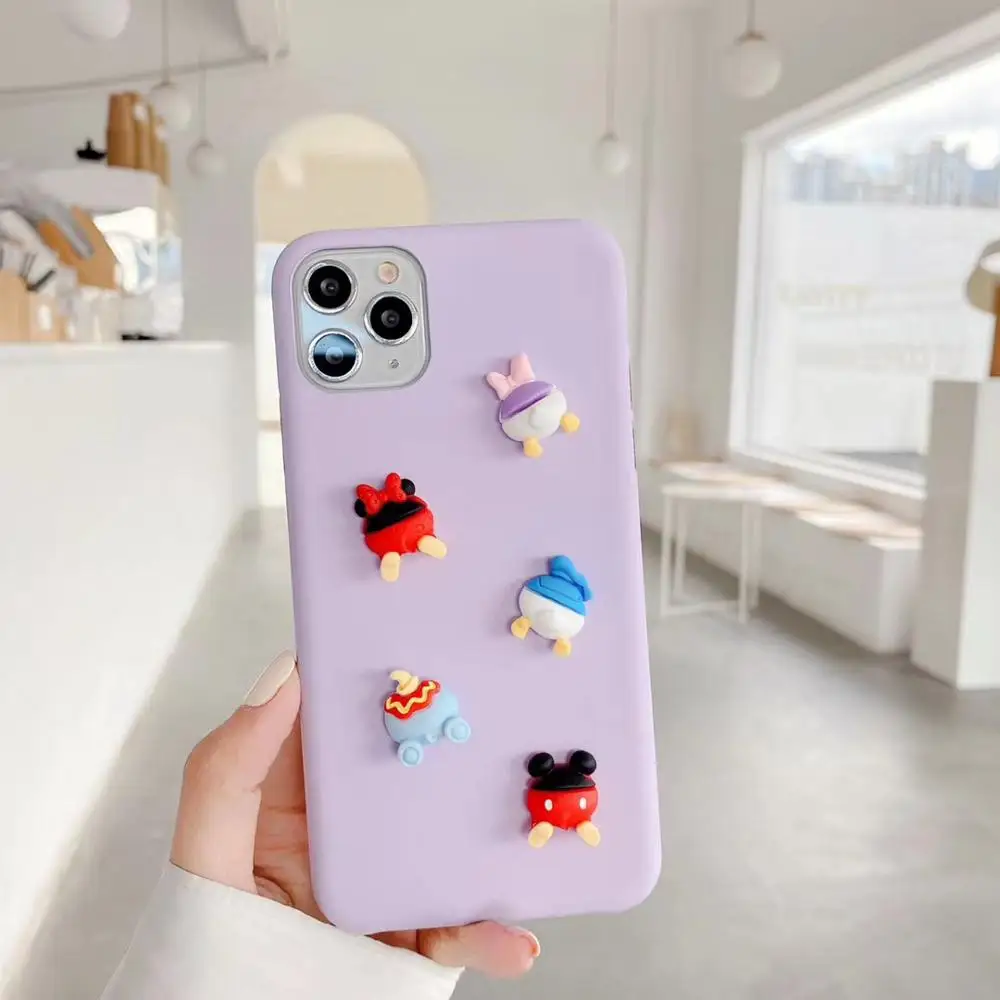 Christmas gift 3D Mouse duck Back view soft silicon phone case for HuaWei P30 Pro P40 Mate 30 Nove 6 7 5 P20 20 Lite cover | Мобильные