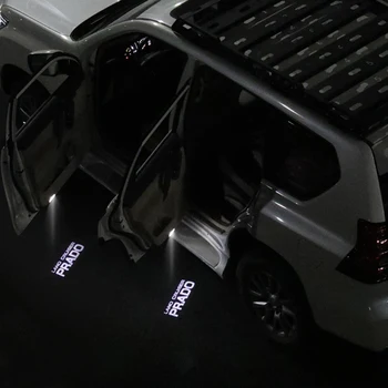 

2pcs Car Door Logo Light For Toyota Land Cruiser Prado 120 150 HighLander Prius Avalon Runner Camry Harrier Land Cruiser Prado