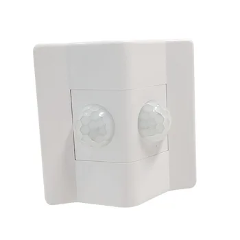 

AC90-270V double probe large angle human body infrared stair induction switch adjustable delay optical control long distance
