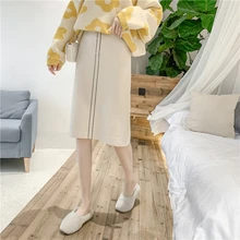 Fv502 new autumn winter women fashion casual sexy Skirt kawaii plus size skirt harajuku long skirts for women
