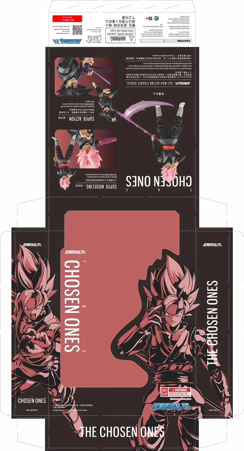 Presale Demoniacal Fit Dragon Ball Z DBZ СВЧ Черная роза Гоку фигурка фигурки Brinquedos