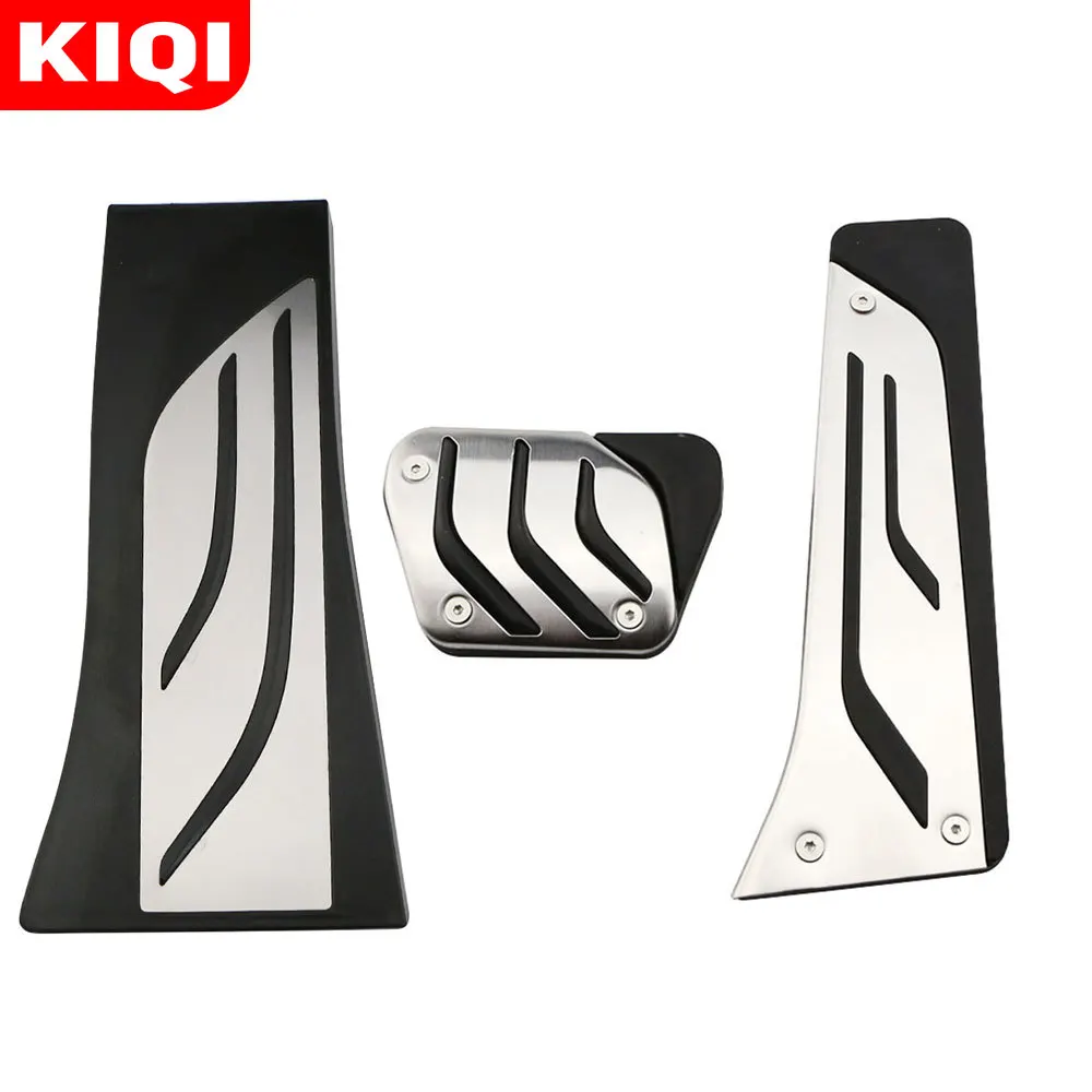 

Stainless Steel Accelerator Gas Brake Footrest Pedal Pad for BMW X5 X6 F15 F16 E70 E71 E72 M 2008-2018 AT LHD
