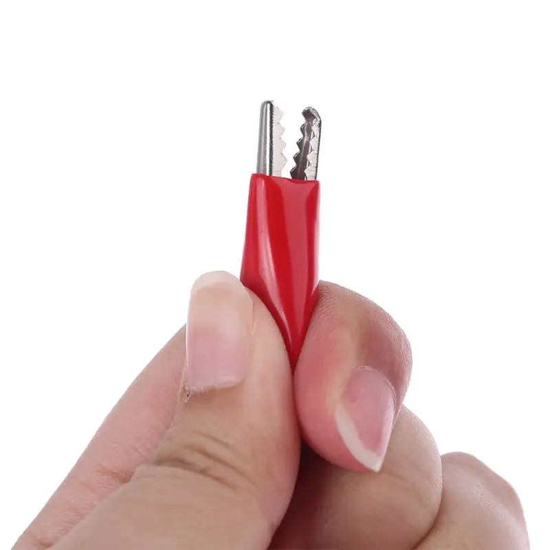 Крокодил тестовые зажимы зажим для USB разъем питания адаптер провода 55 м