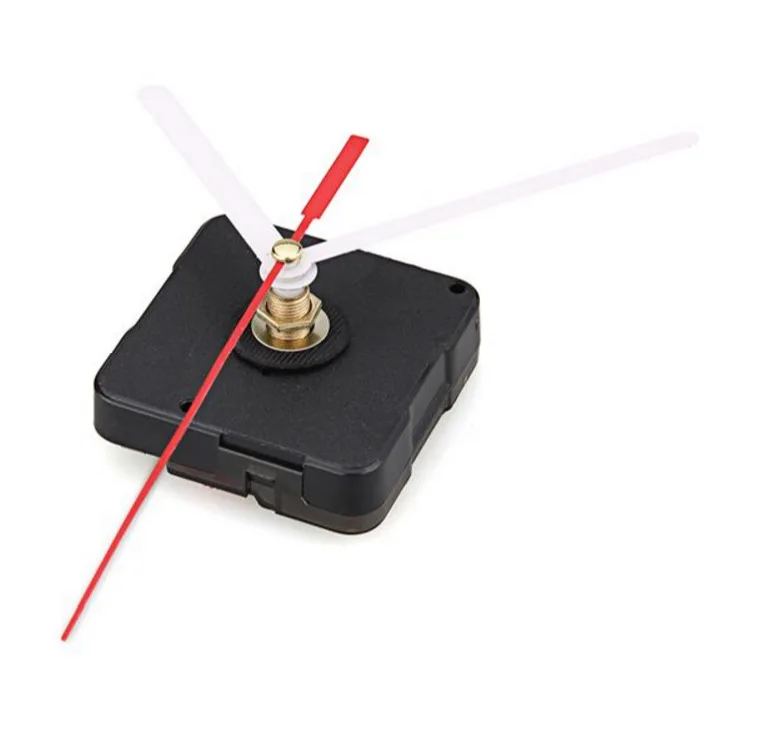 Clock Movement DIY Toy Repair Quartz Wall Clock Movement Accessories+ White Needle Red Seconds Manufacturers Direct Selling