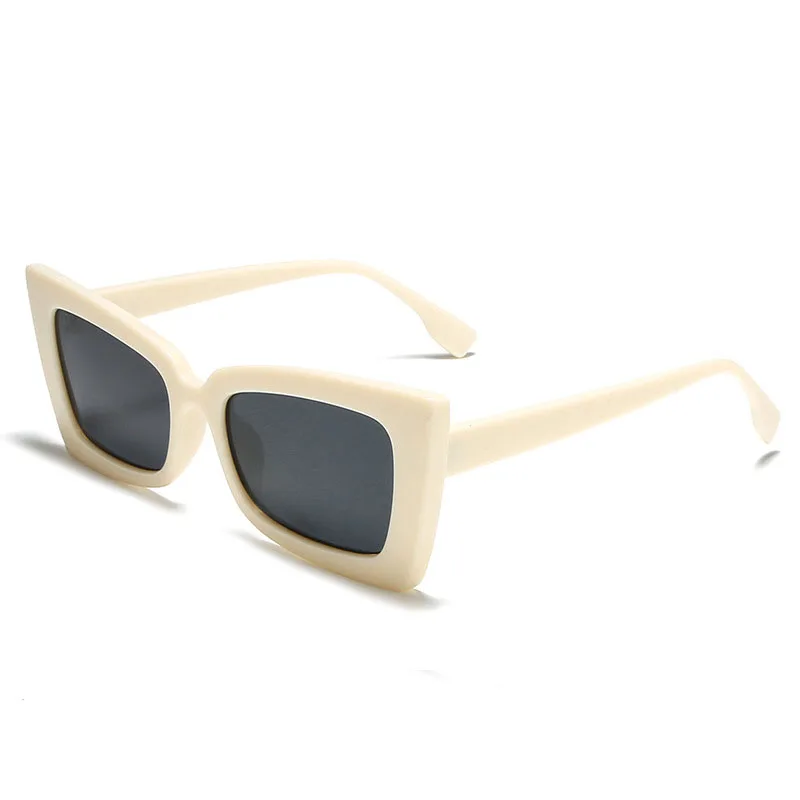 Cute Sexy Retro Square Frame Sunglasses Women Small Black Transparent Pink Punk Vintage Cheap Sun Glasses Red Female Uv400 | Аксессуары