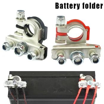 

1 Pair Vehicle Quick Release Cable Clamp Clip Heavy Duty Battery Terminal Connector for Car TUE88