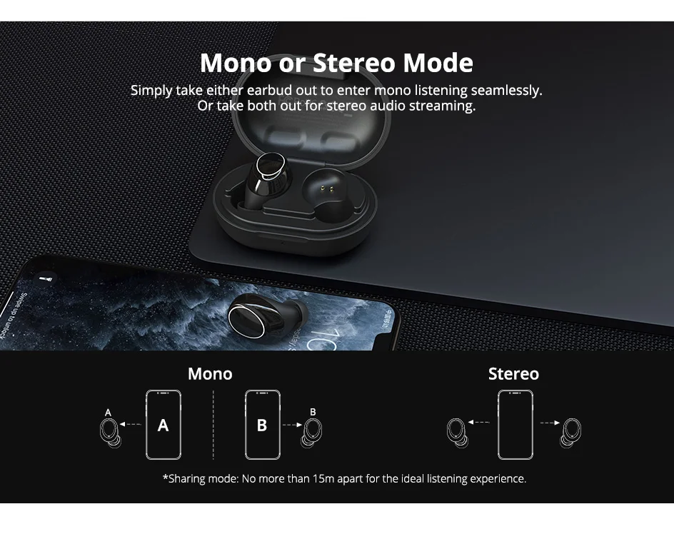 【Регулятор громкости 】 Tronsmart Onyx Neo TWS Bluetooth 5,0 наушники APTX настоящие беспроводные стерео наушники с чип Qualcomm 24H время воспроизведения