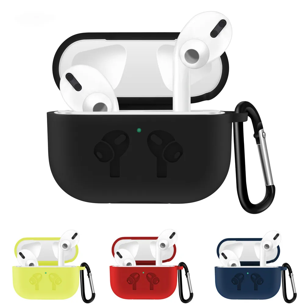 

For Apple Airpods Pro Case Air Pods Pro Cover Funda Wireless Earphone Protective Skin Cover Bag for Air Pods Pro Earpods Case