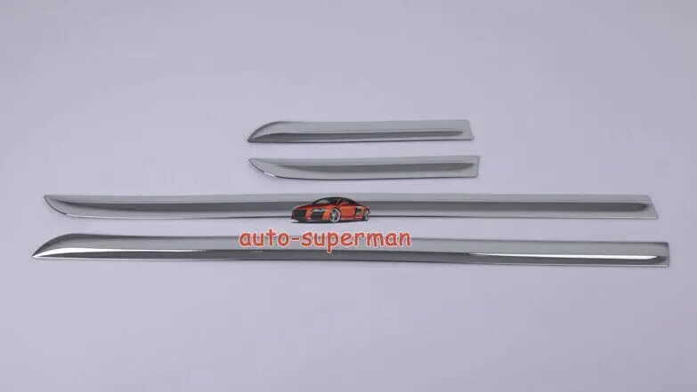 Хромированная Боковая дверь литья отделка для TOYOTA FJ150 Prado 2010 2011 2012 2013
