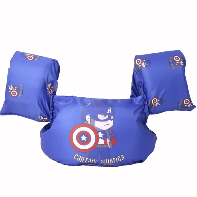 Baby Float Cartoon Arm Sleeve Life Jacket Swimsuit Foam Safety Swimming Training Floating Pool Float Swimming Ring puddle jumper 3