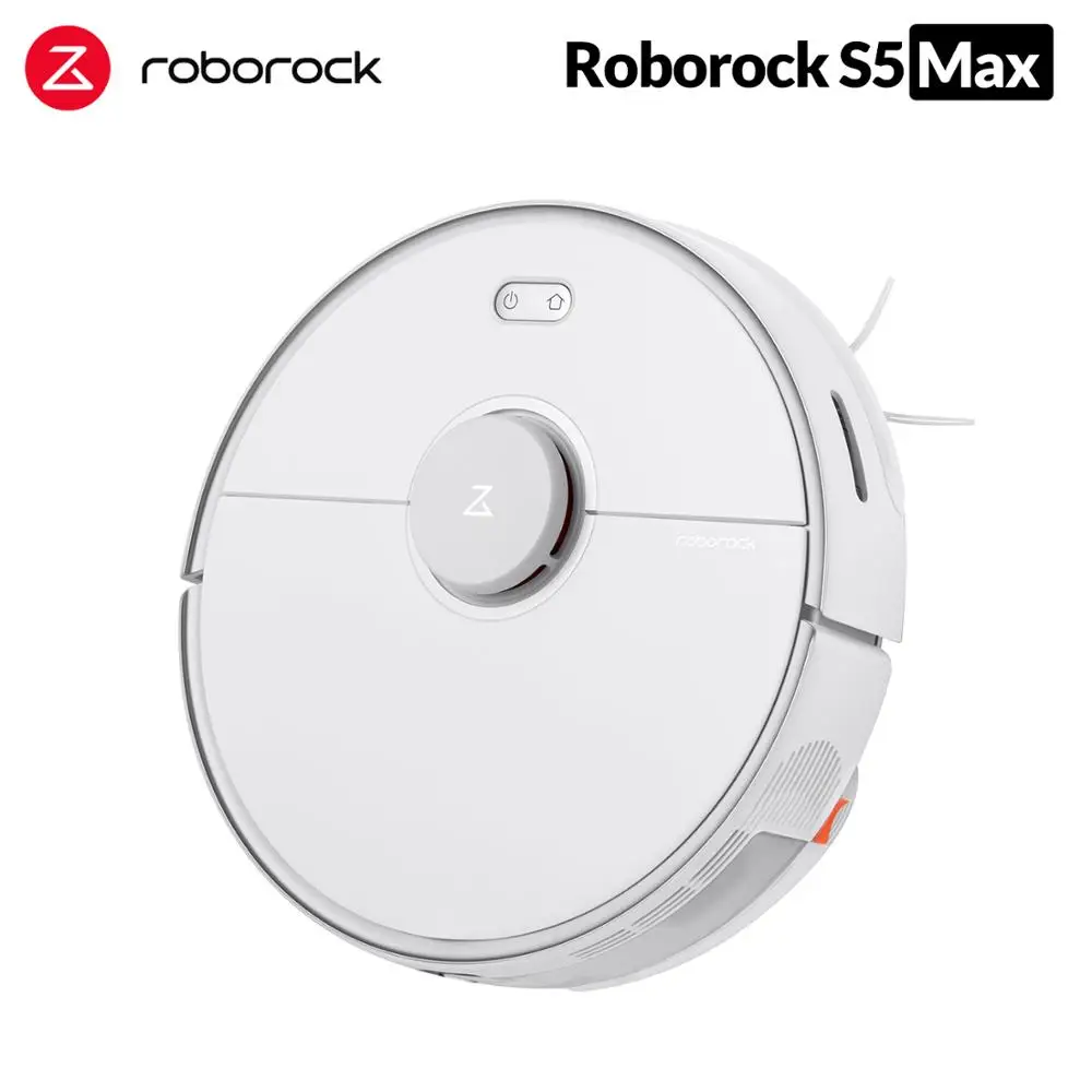 Робот пылесос Roborock S5 Max для домашней умной уборки Роботизированная очистка Mope
