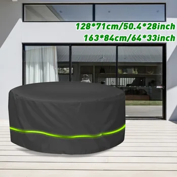 

2 Sizes Outdoor Garden Furniture Cover Waterproof Oxford Sofa Chair Table BBQ Protector Rain Snow Dustproof Protection Cover