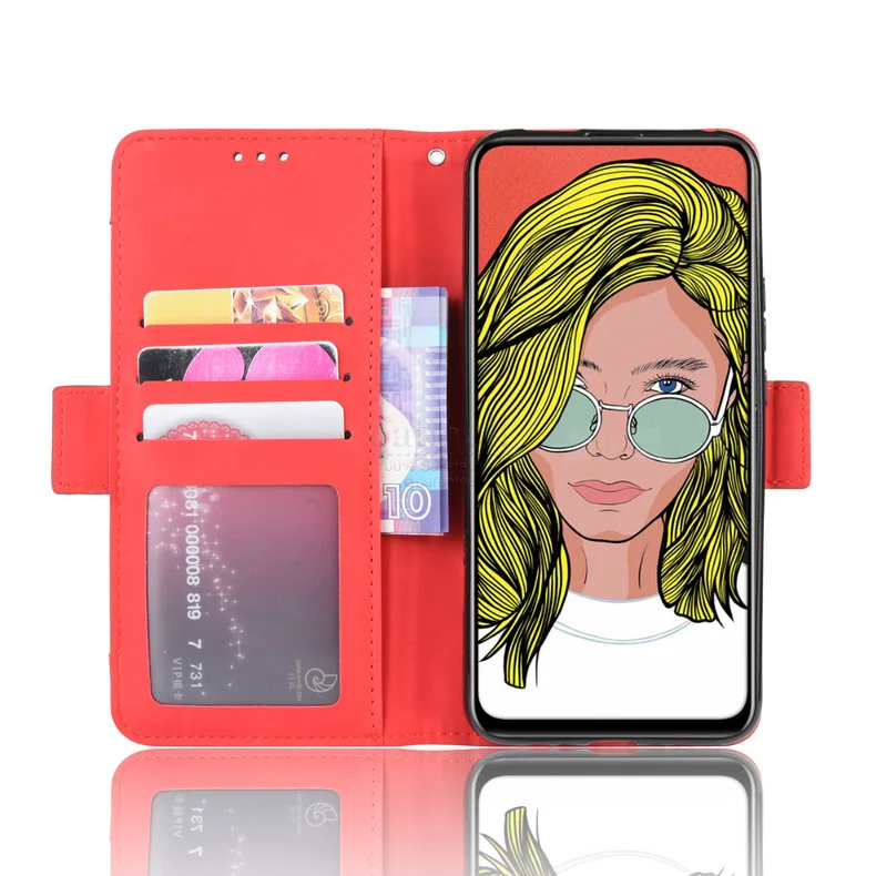 Чехлы-бумажники для huawei P smart Z, чехол с магнитной застежкой, книжка, откидная крышка для Y9 Prime,, кожаное отделение для фото и карточек, сумки для телефонов
