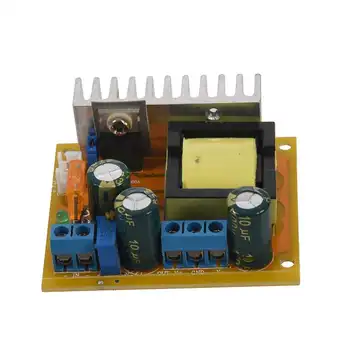 

High Voltage DC-DC Boost Converter 8V-32V to +/-45V-390V Adjustable ZVS Capacitor Charging Power Supply Module
