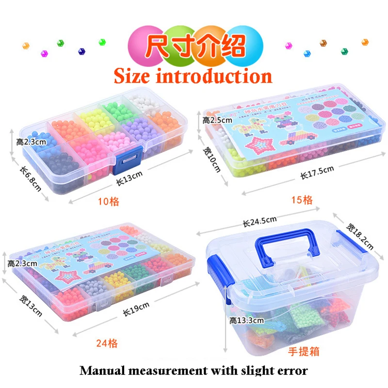6000 шт DIY игрушки ручной работы для мальчиков и девочек, волшебные шарики с водяным туманом, волшебные бусины с водяным распылением, волшебные бусины для детей