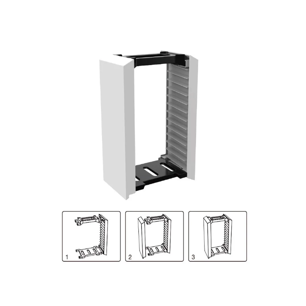 disque de voiture Support de rangement pour disque de jeu Sac de rangement DVD Desire Sky Support de rangement pour disque de jeu PS5 compatible avec PS5