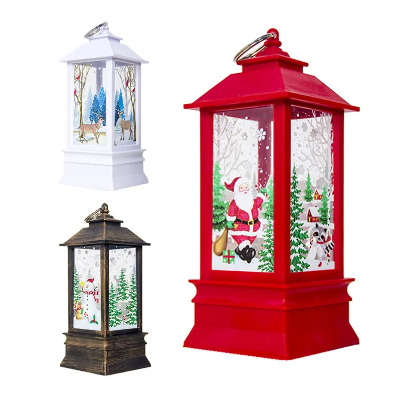 Christmas Decoration Christmas Portable Wind Lights Christmas Tree Pendants New Year Decoration For Home