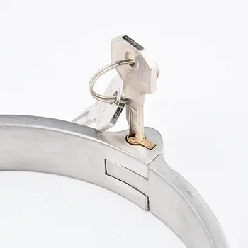 New 304 Stainless Steel Collar Choker BDSM Bondage Choking Neck Collar Fetish Slave Restraints Adult Game Sex Shop For Couples 6
