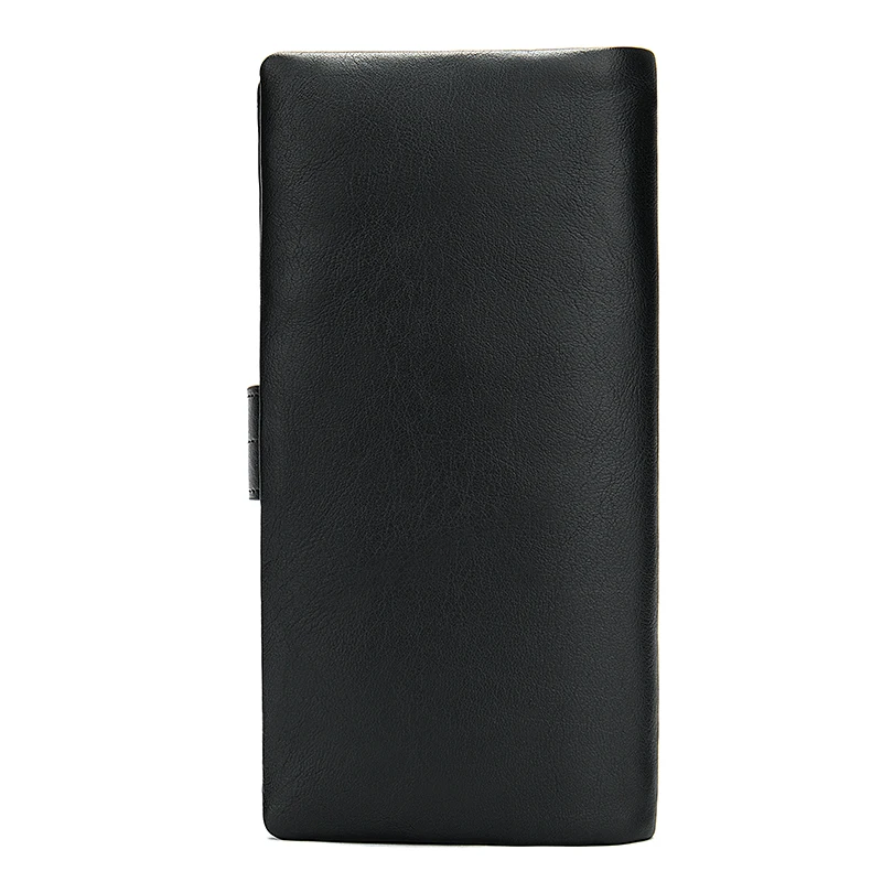 Men Clutch Wallets Classic Long Style Cards Holder Male Purse Quality Zipper Large Capacity Big Brand Luxury Wallet For Men 6018