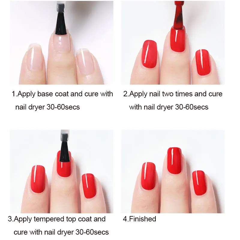 MSHARE Tempered Top Coat Gel 250ml No Cleaning Top Gel Cover Lasting Health Resin Material UV Varnish 4