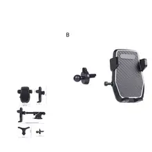 

Phone Bracket Excellent ABS Practical Strong Suction Cup Phone Stand for Vehicle Phone Stand Phone Support