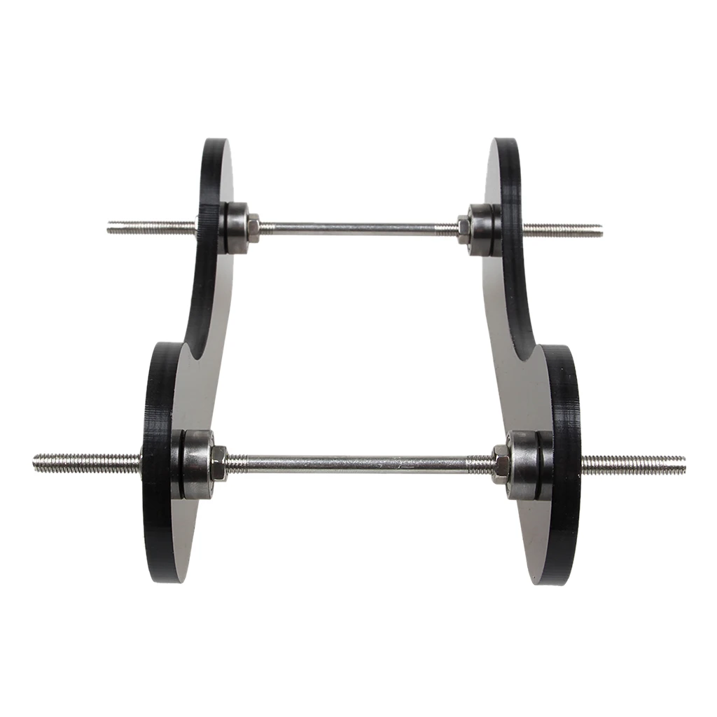 2 Pieces Adjustable Filament Spool Frame Holder Bracket For 3D Printer