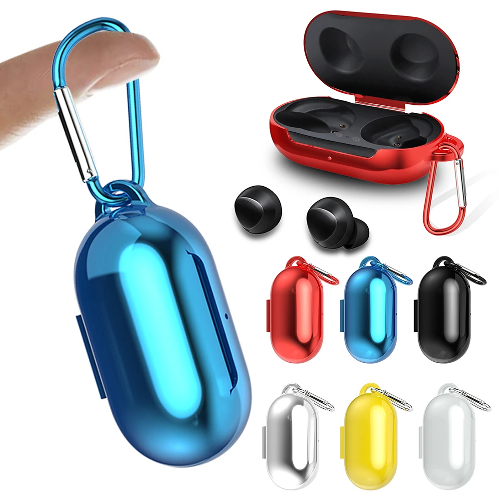 Аксессуары для наушников samsung Galaxy Buds, роскошные Беспроводные наушники с гальваническим покрытием, защитный чехол, Мягкий ТПУ силиконовый чехол