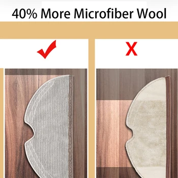 

18PC Filter Furry Wig Kit For Xiaomi Roborock S6 S5 MAX S50 S55 S60 S65 E25 E35 Full Mop Water Core Red Flat Device