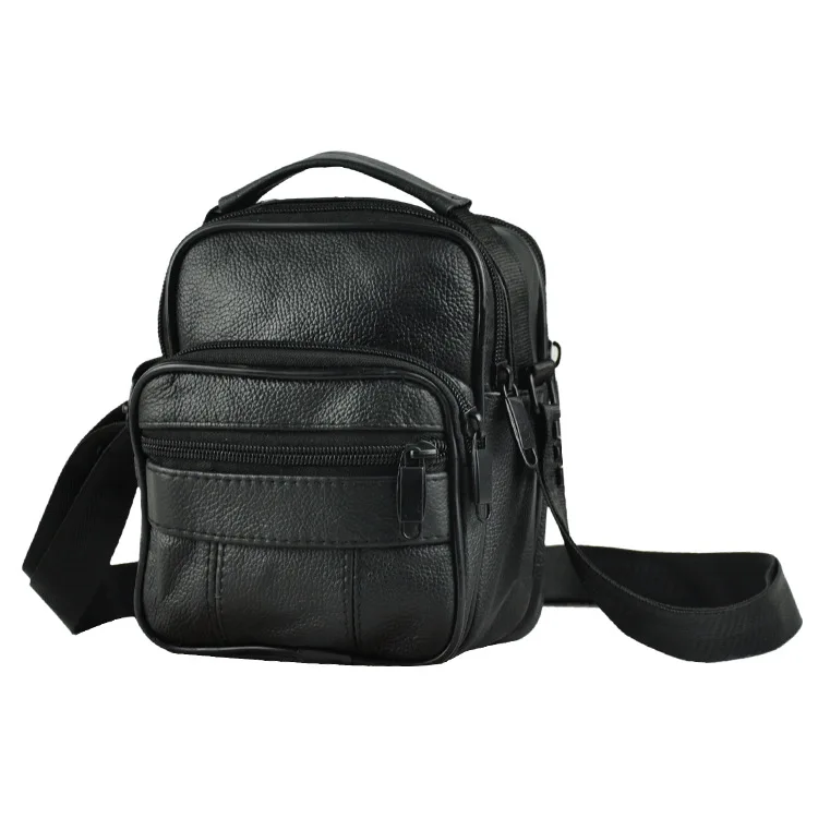 

[Factory Price] Men Shoulder Hand xiao gua bao Backpack Casual Verticle Mini Leather Bag S5114
