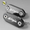For  Ninja300 400 650 ZX6R Mirror Block Off Plates Upper Fairings Protect Anodized Aluminum Construction 4