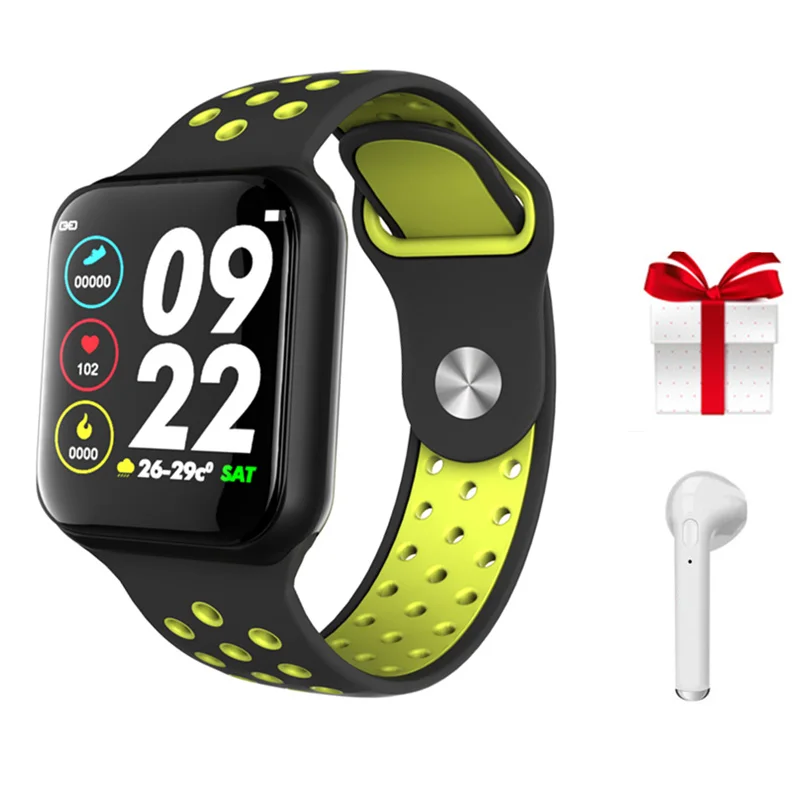 

F8 Sport Smart Watch IP67 Waterproof Heart rate Blood Pressure Sleep Monitor Pedometer Anti-lost Smartwatch Support IOS Android