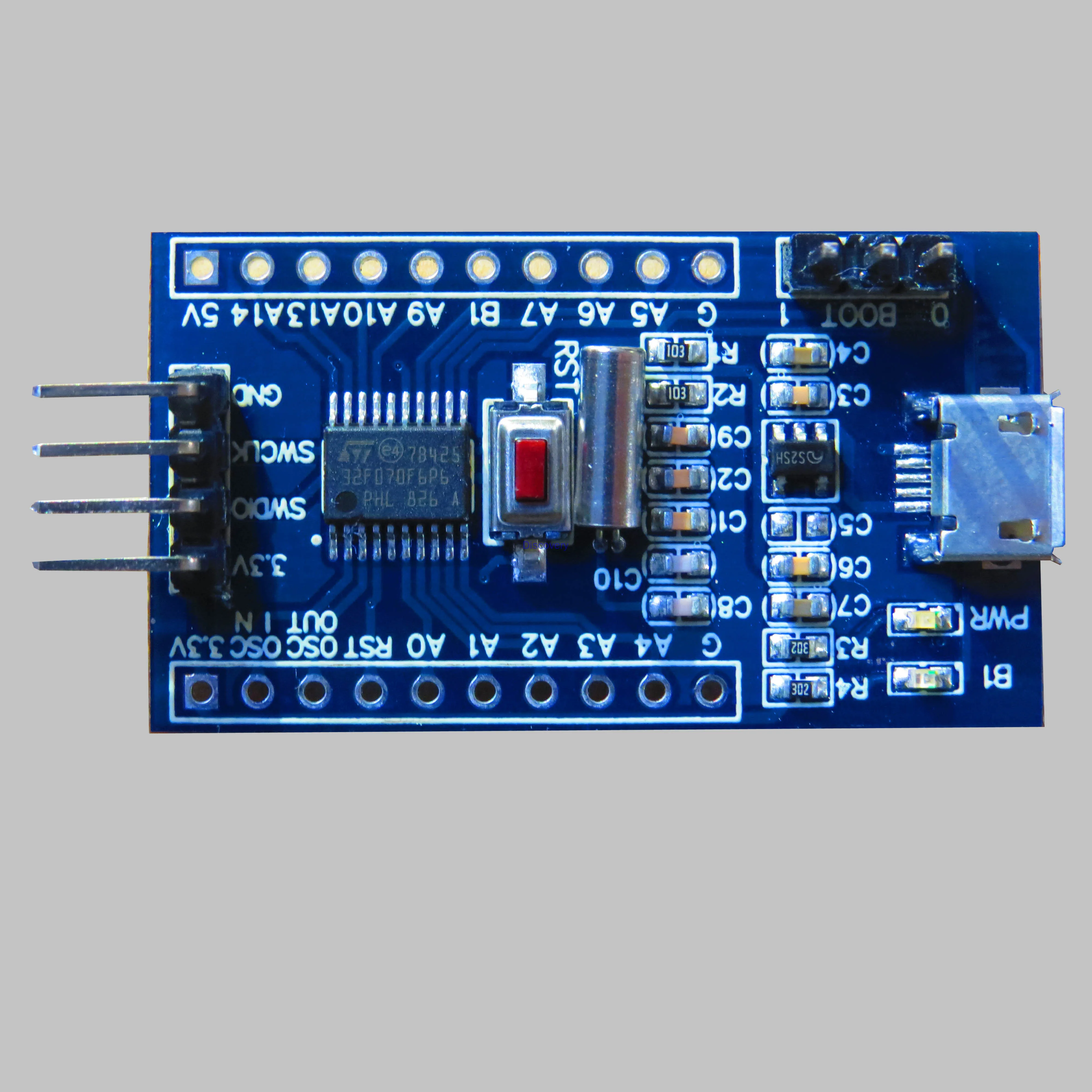 Минимальная системная плата STM32F070F6P6 F070 основная STM32 макетная новый обучающий