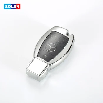 

Soft TPU Car Remote Key Case Cover For Mercedes Benz A B C E S CLS CLK CLA SLK Class W203 W205 W210 W211 AMG Full Cover Holder