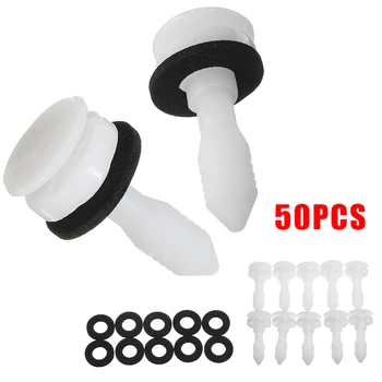 

For Jaguar S-Type X-Type C2S13494 Door Panel Trim Clips Interior Plastic White