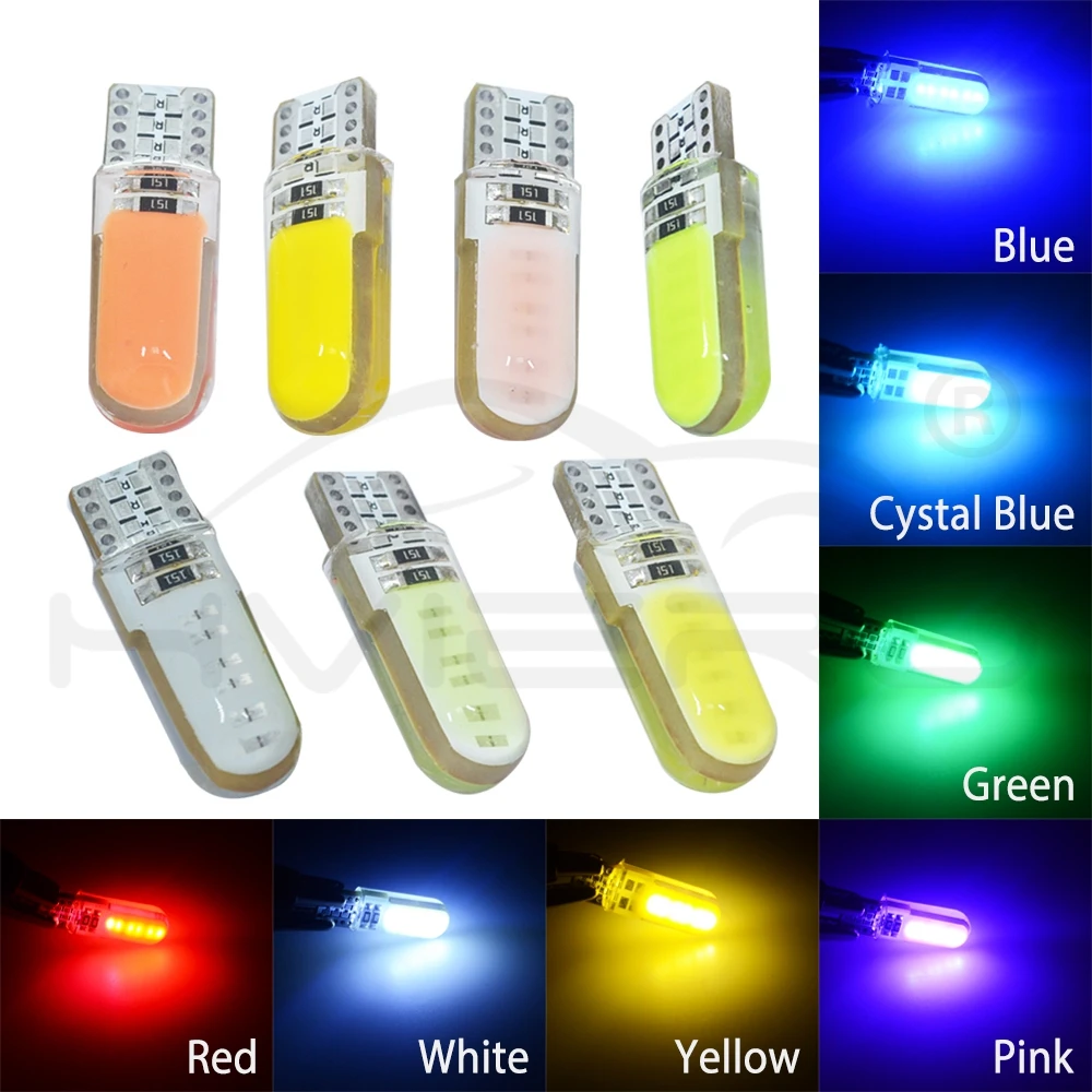 10X T10 W5W COB Silicagel указатель поворота купольный светильник 194 501 клиновидная лампа