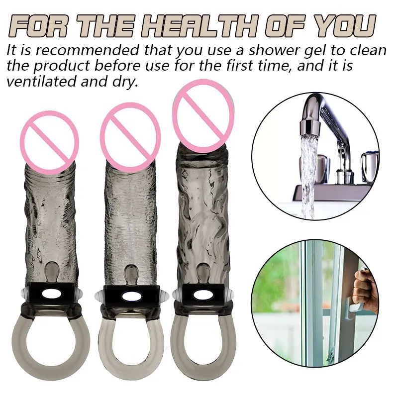 Увеличение пениса удлинение реалистичный силиконовый Секс продукт огромный