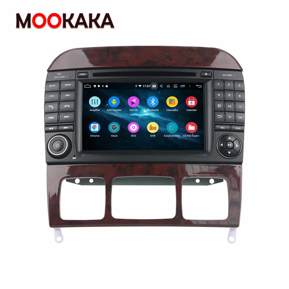 

Автомобильный DVD-плеер для Mercedes Benz S Class W215, W220, S320, S400, S420, S430, S280, S350, 2 Din, Android 10,0, GPS, мультимедийный автомобильный радиоприемник, DVR