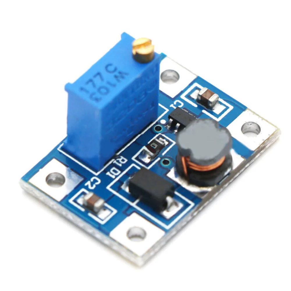 95% эффективность 2A DCDC 2V~ 24V To 2V~ 28V 10K регулируемый Повышающий преобразователь напряжения