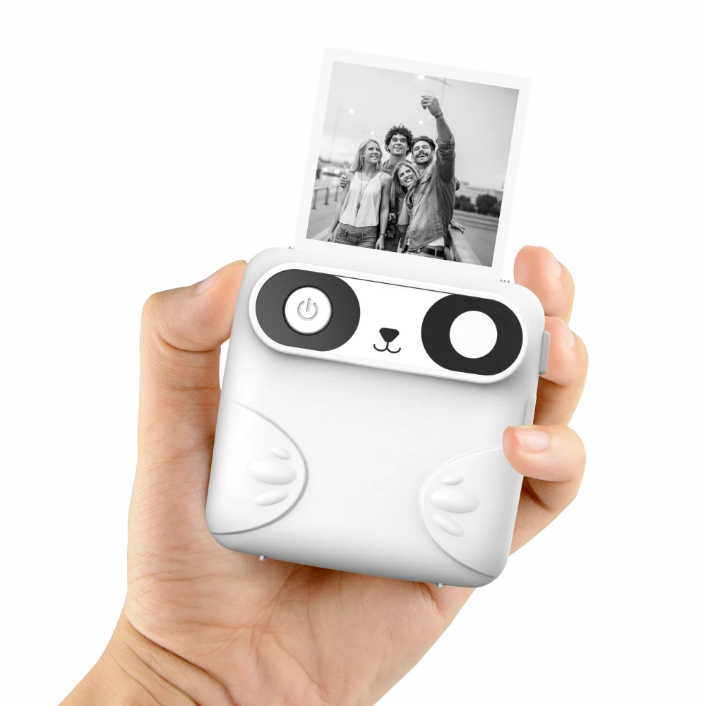 

PUTY 50mm Household Thermal Small Printer for Printing Photo Bluetooth Printer Smartphone Printer