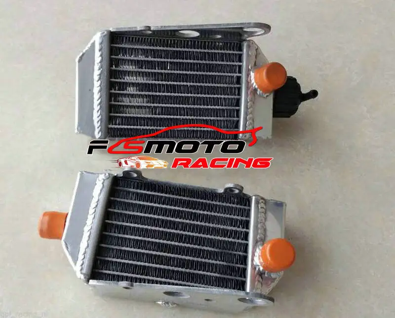 Радиатор из алюминиевого сплава для KTM 50 SX/SXS мини 49cc/50cc 2-тактный 2012- 2012 2013