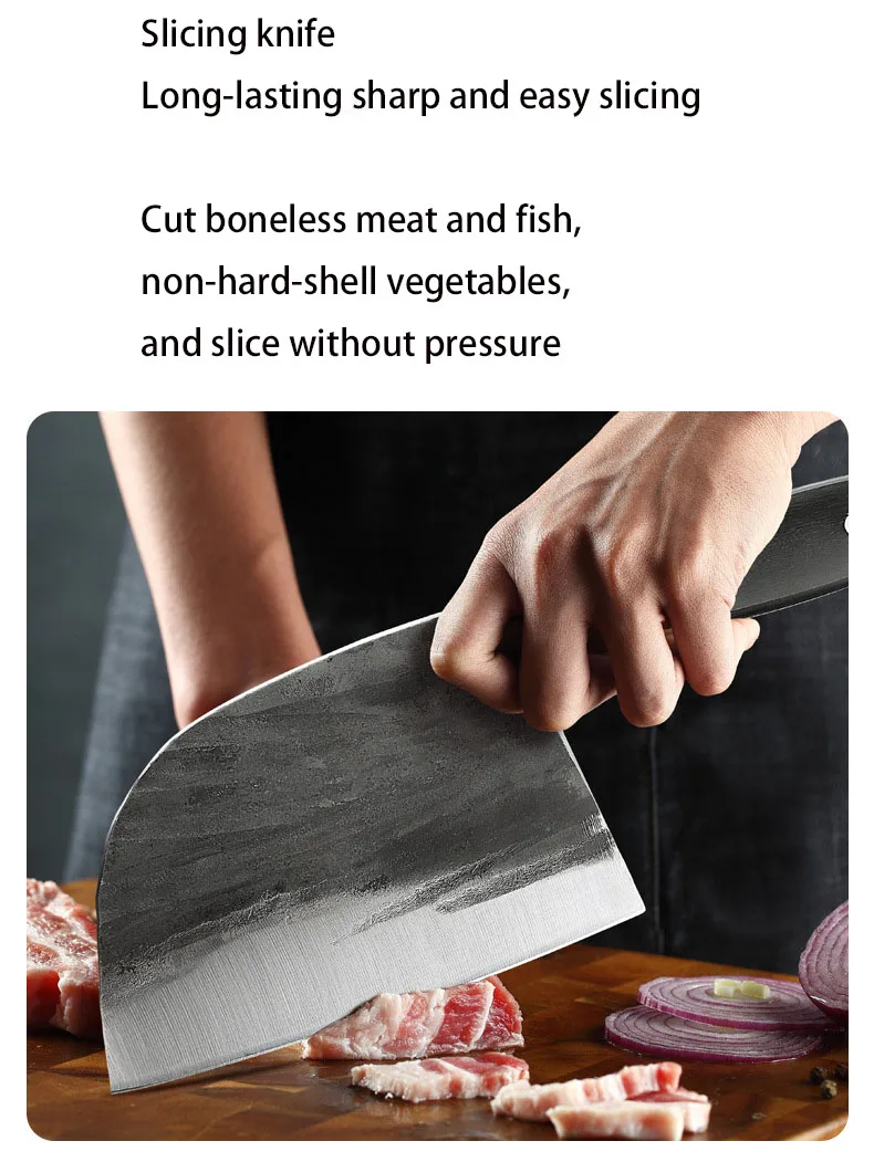 aço inoxidável faca de cozinha do chef