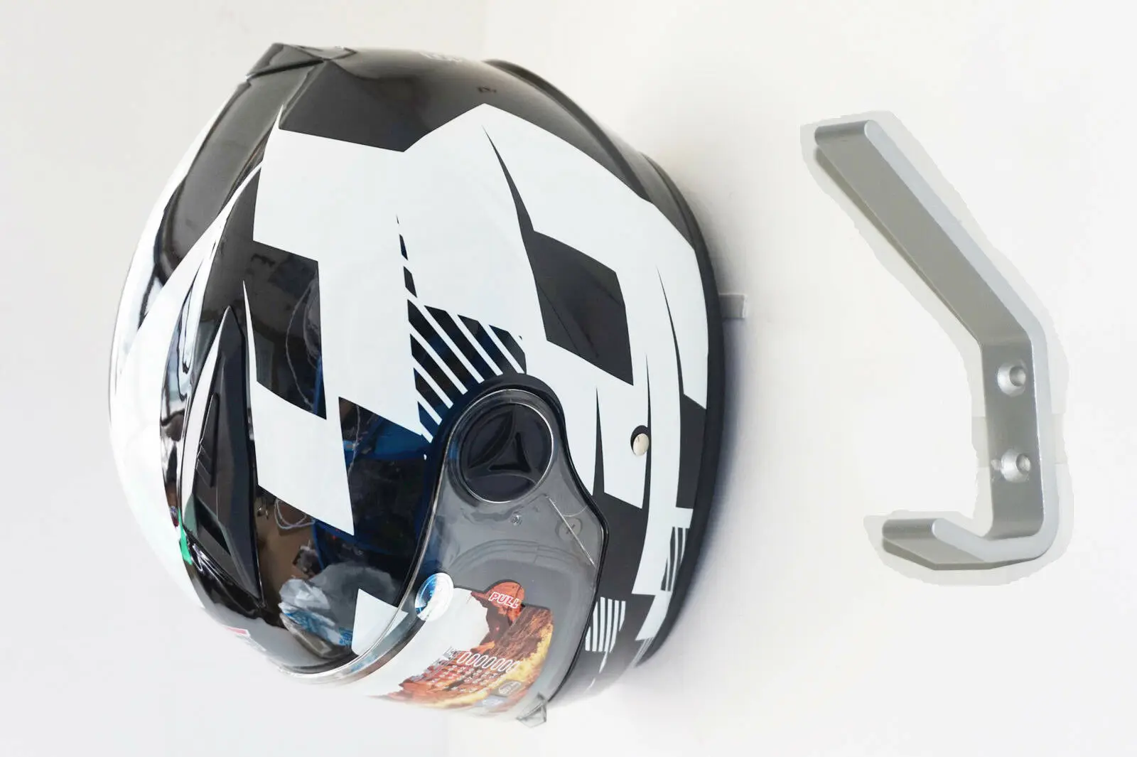 2 шт. металлический настенный держатель шлема крюковые мешки для мотоциклов