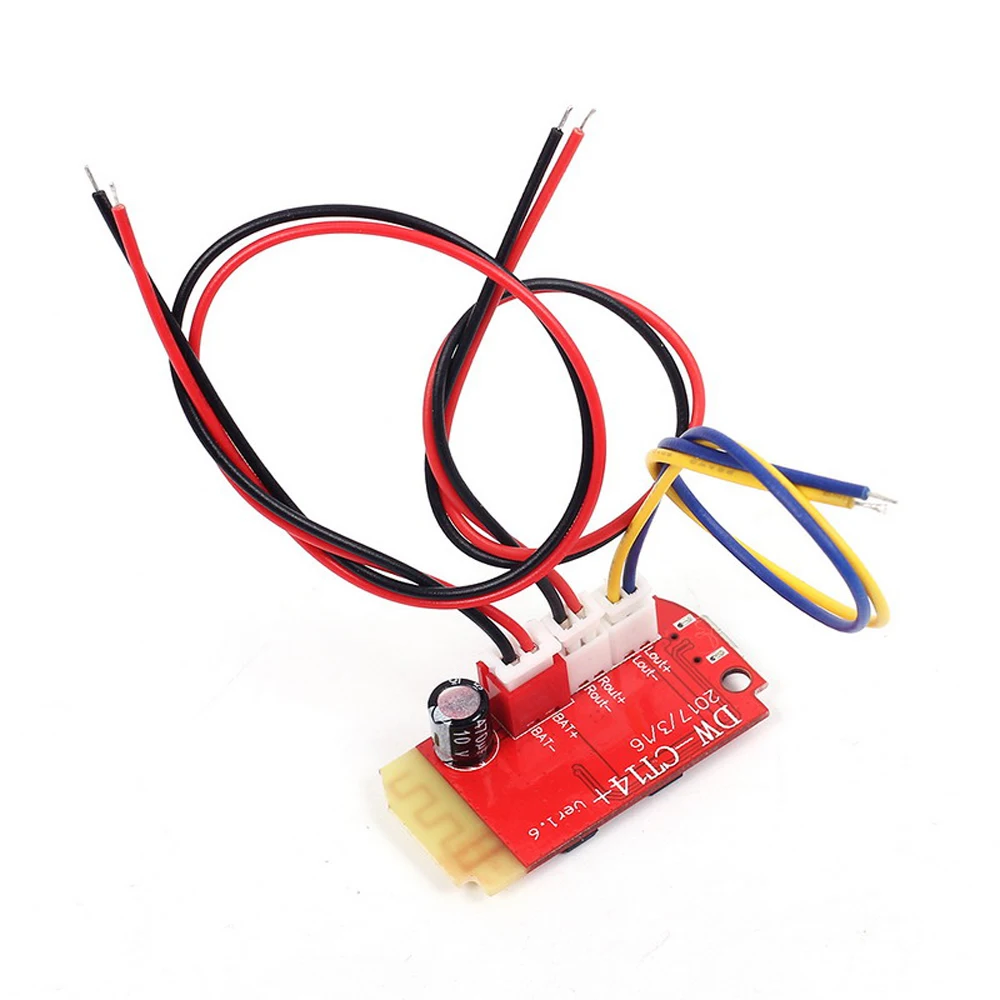 Модуль Bluetooth усилитель мощности плата CT14 Micro 4,2 стерео 5VF 5 Вт+ 5 Вт мини с зарядным портом Для переустановки звуковой коробки холостого хода