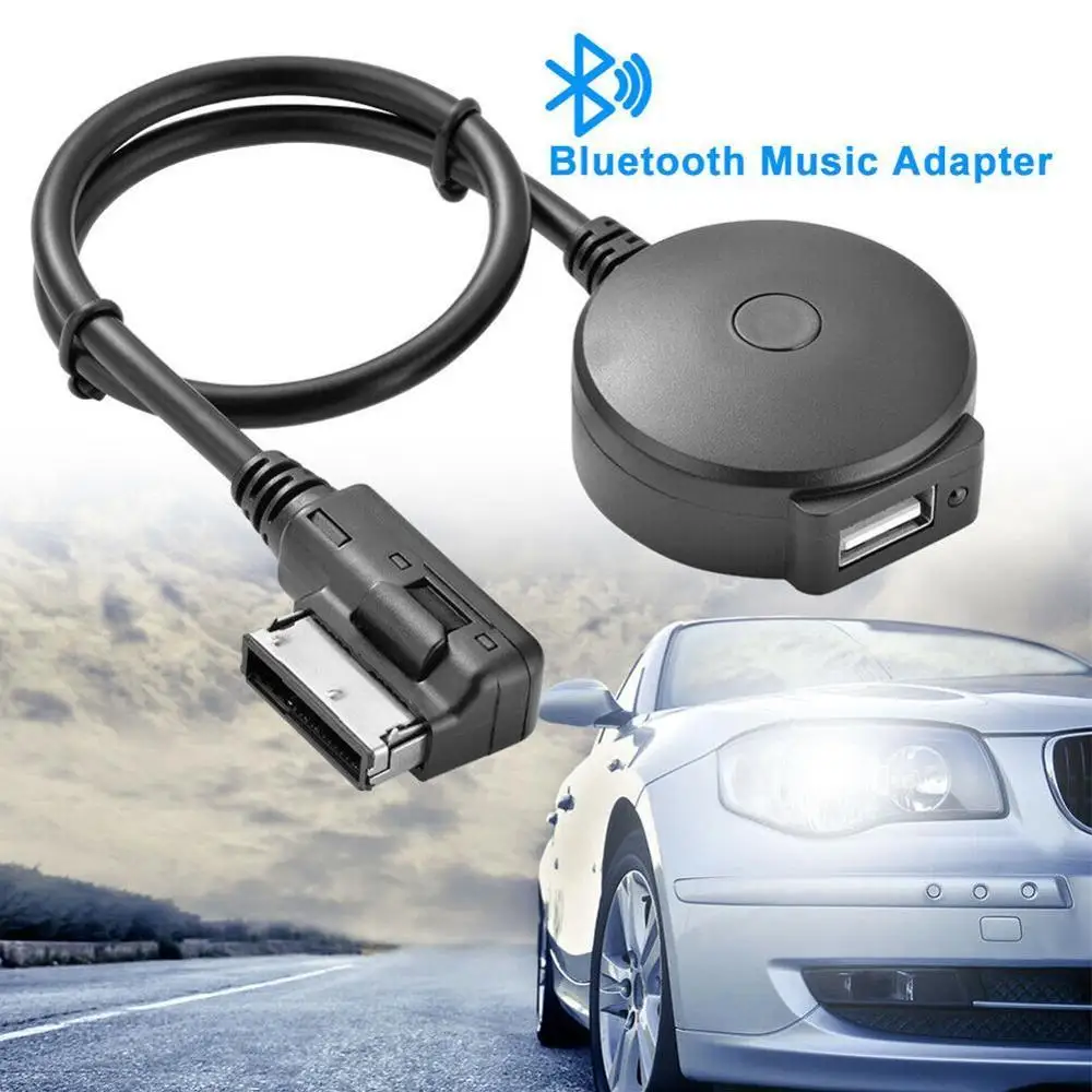 Bluetooth AUX приемник кабель с USB адаптером для VW Audi A4 A5 A6 Q5 Q7 до 2009 аудио медиа вход AMI MDI интерфейс