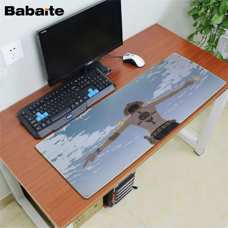 Lock Edge 40X90cm Babaite цельная резиновая мышь аниме прочный Настольный коврик для мыши Скорость/Управление версия большой игровой коврик для мыши - Цвет: Lock Edge 40X90cm