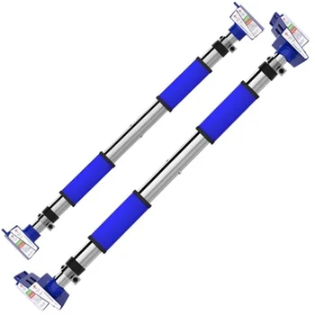 

92-125cm Professional door horizontal Bar Antiskid Wall fitness bar with Non-slip lock